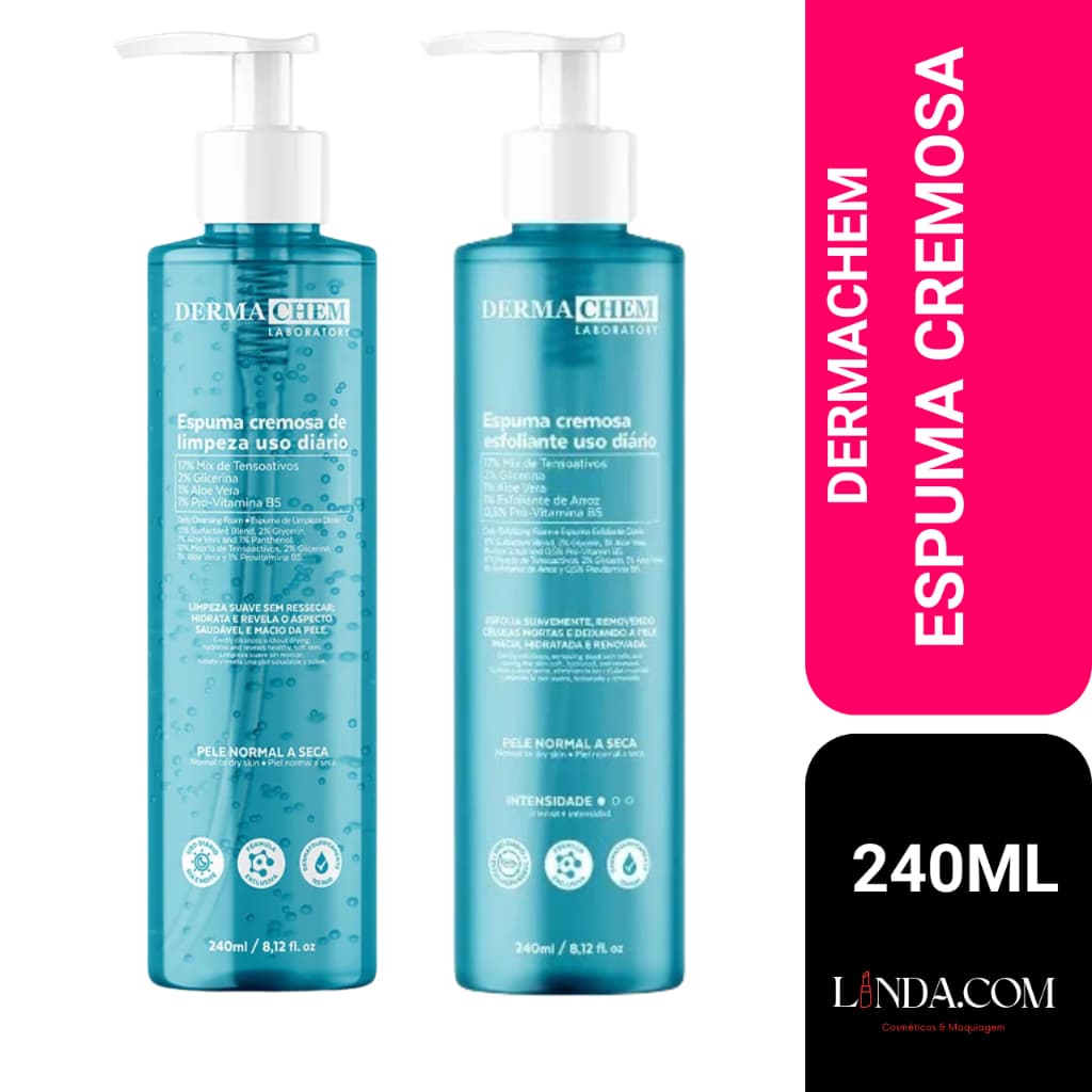 ESPUMA CREMOSA DERMACHEM 240ML
