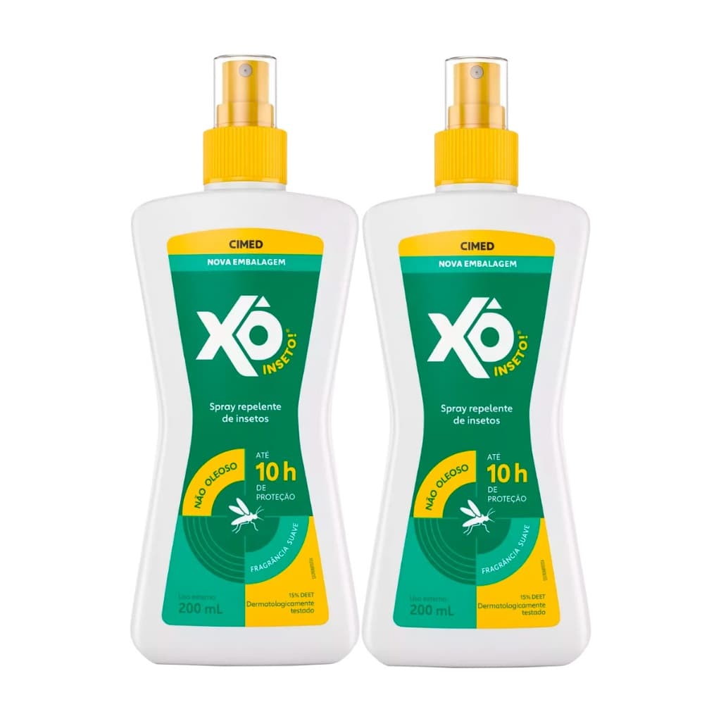 Kit 2 Unidades Repelente Xô Inseto 200ml