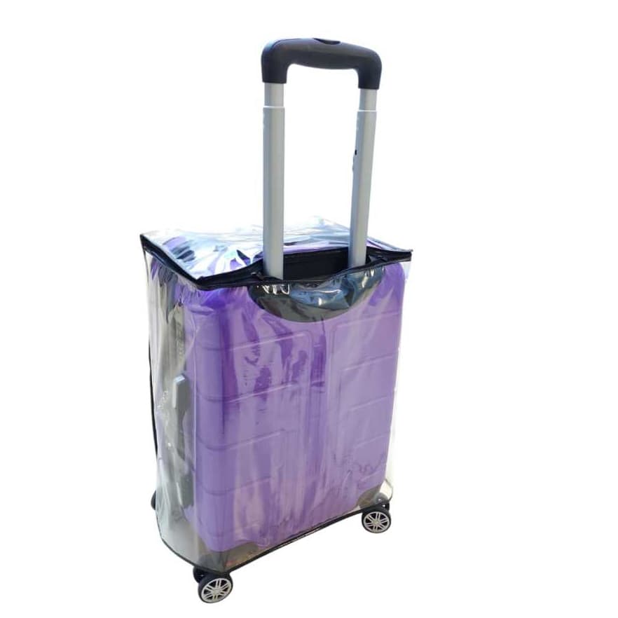Capa Para Mala De Viagem 10 KL Transparente Com Zíper