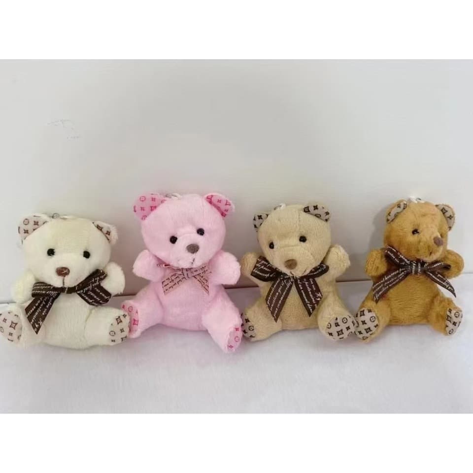 KIT 3/6/12 Chaveiros Ursinho de Pelúcia ideal para prensente revende Y-61