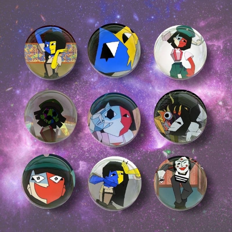 Bottons ENA dreams BBQ broche Button PIN