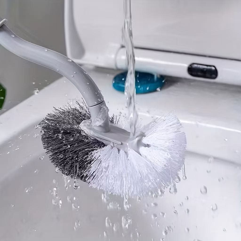 Escova Sanitária , De Limpeza De Cabo Longo Flexível , Sem Canto Morto , Material , Ferramenta