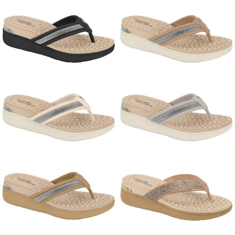 Tamanco Feminino Ortopédico Esporão Massageador Modare 7151134