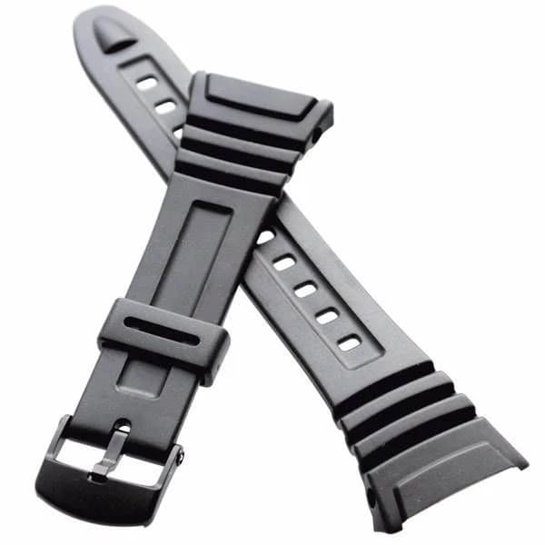 Pulseira Compatível Com W-96h Borracha Preto W-96 Digital