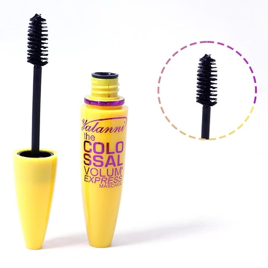 Máscara de cílios Yalanni The Colossal Express, volume, definição, alongamento