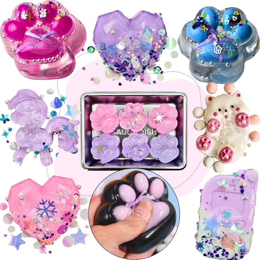 Squishy  Alívio Estresse Apertar Bichinho Macio Tiktok Brinquedo Anti Stress Kawaii