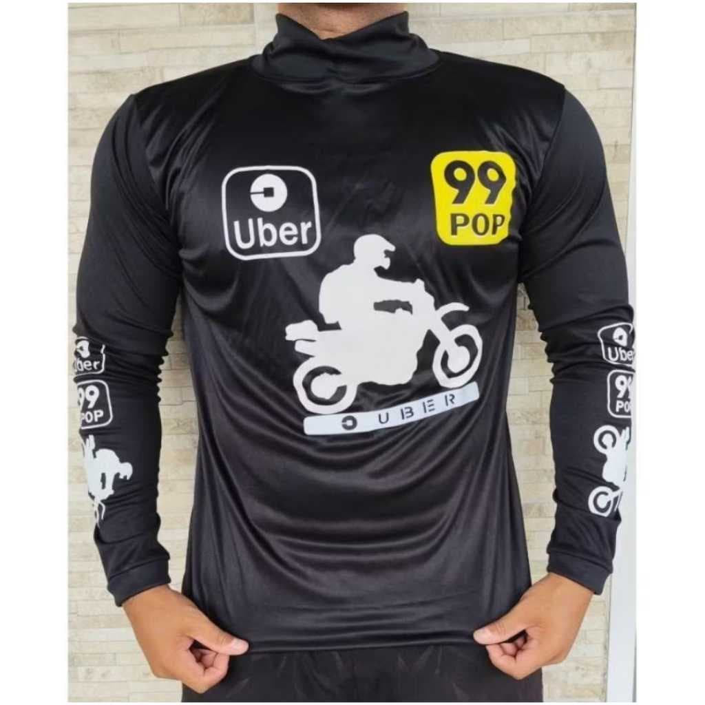 Blusa/Camisa Uber / 99 Pop / Ifood (possuí faixa refletiva)