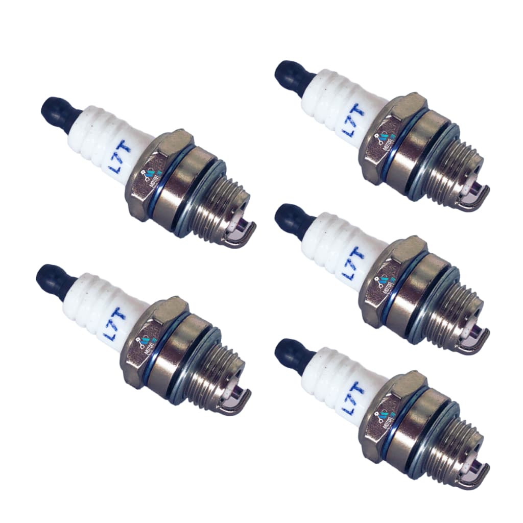 Vela De Ignição L7T Curta Para Motosserra E Roçadeira Universal 2 Tempos