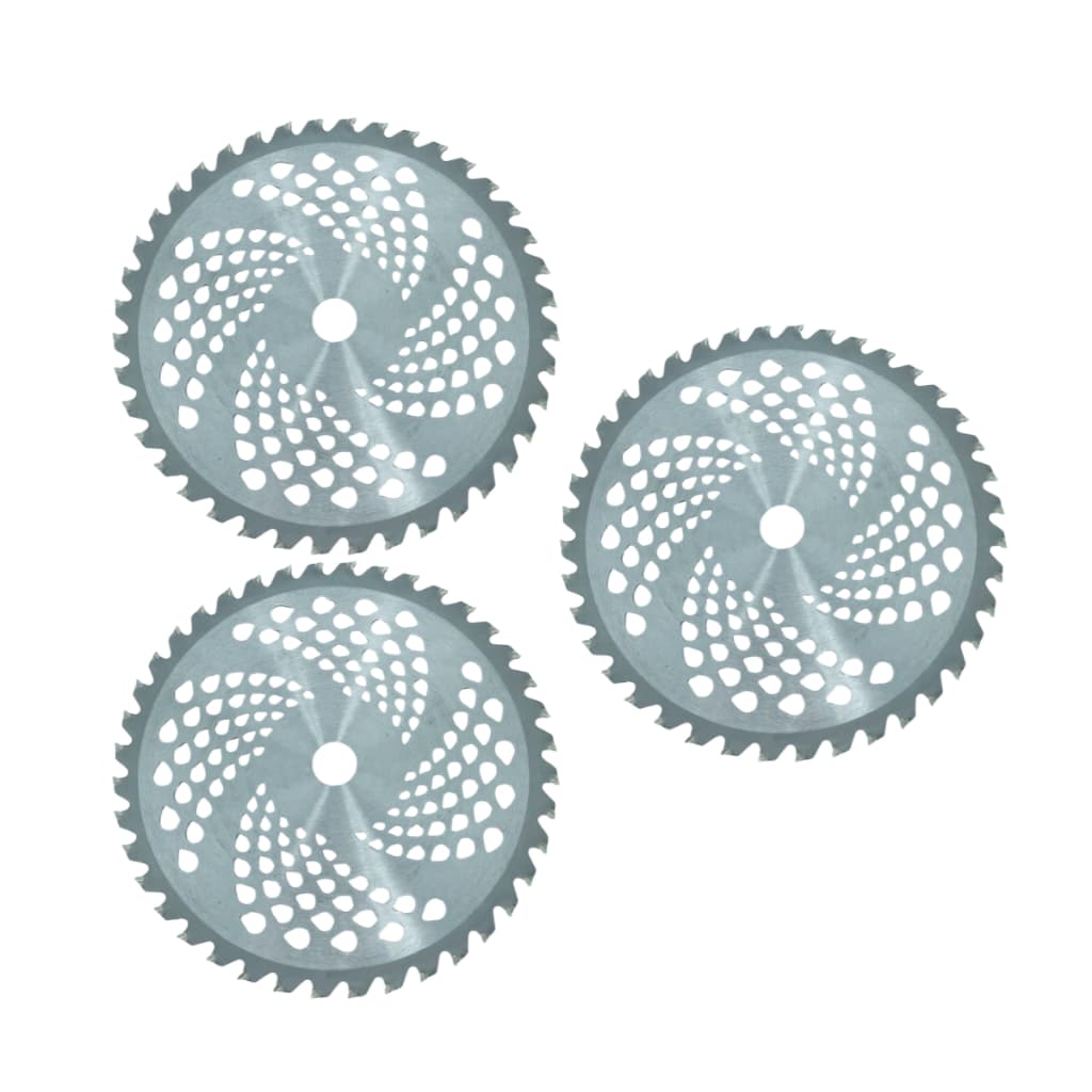 Lâmina Disco Serra Videa 40 255x25.4mm Dentes Roçadeira Universal Corte Preciso Madeira