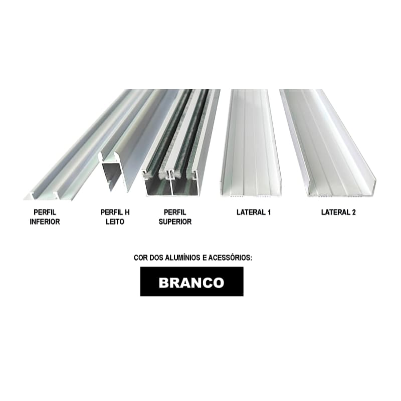 Kit Pia Estrutura Porcelanato Vidro Gabinete 1,50 X 1,20