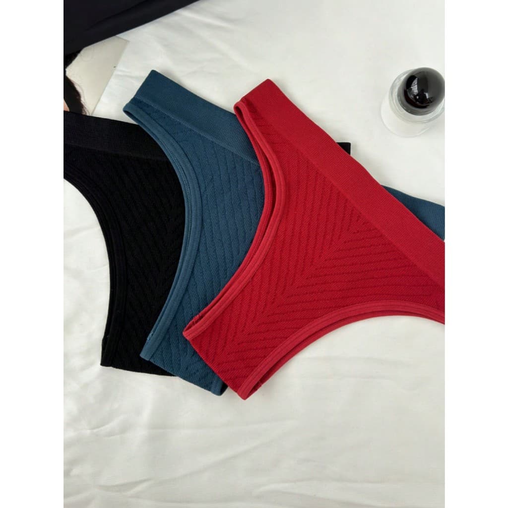 Promocao Kit 5 Calcinhas Feminina Ribana Conforto Lingerie Dia a Dia Não Marca