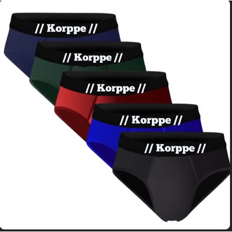 kit 5 cuecas slip tradicional adulto