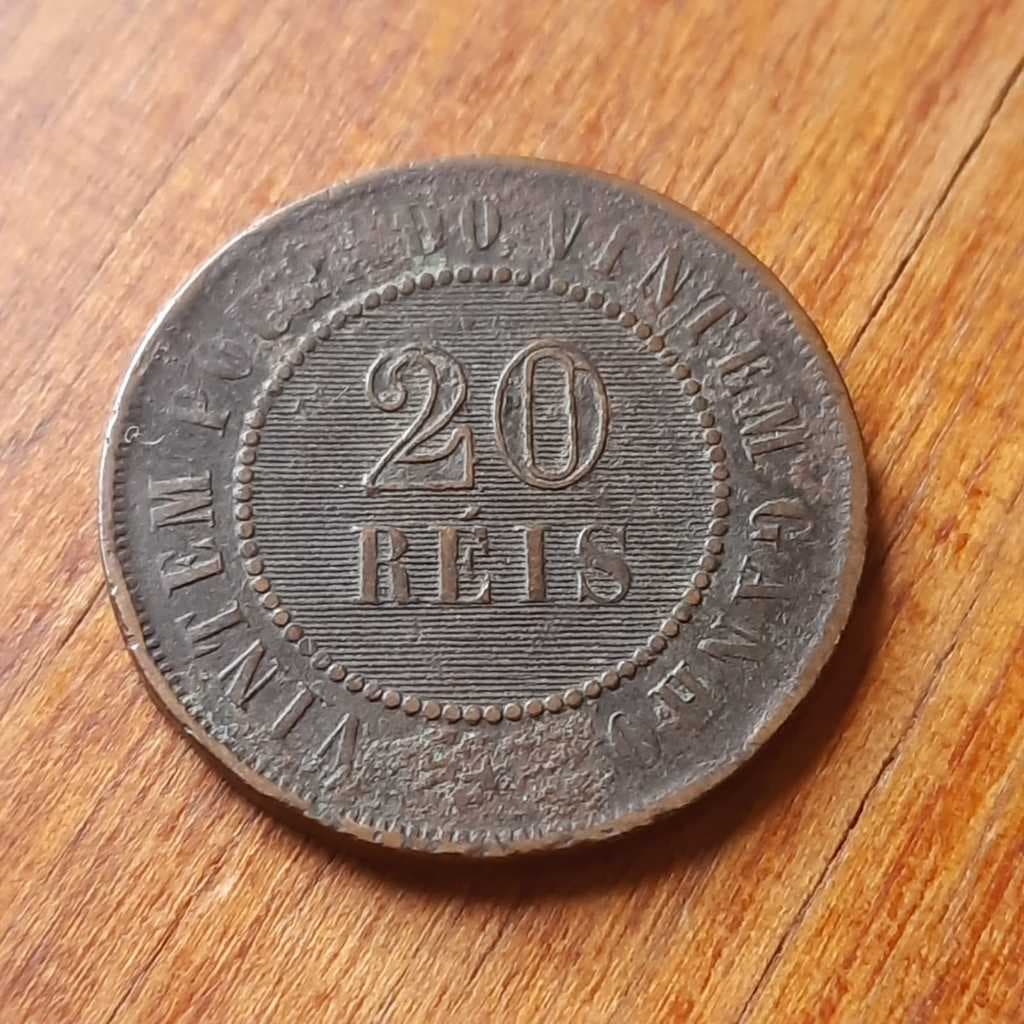 20 réis 1893 Bronze