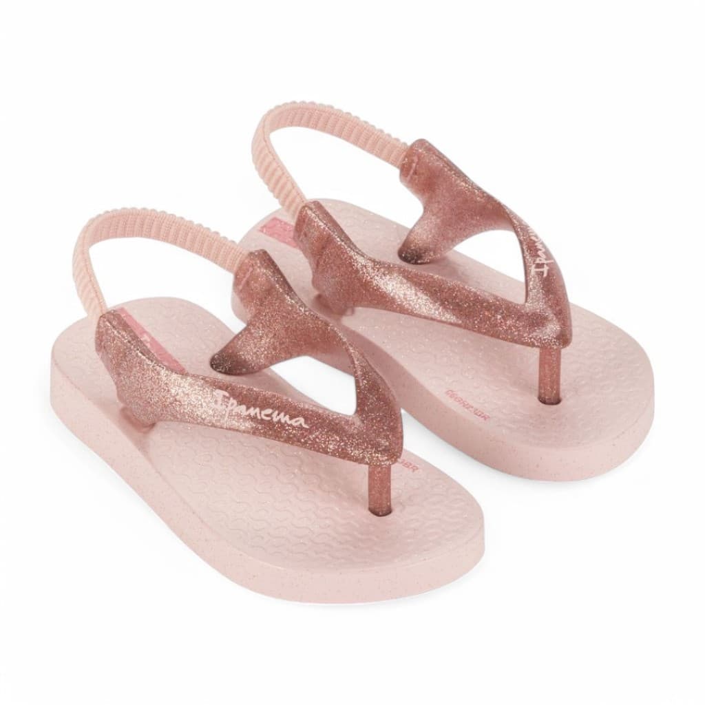 Sandália Chinelo Infantil Ipanema Baby Glitter Original