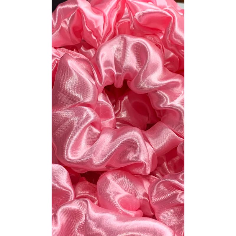 Scrunchies de cetim - Anti-Frizz