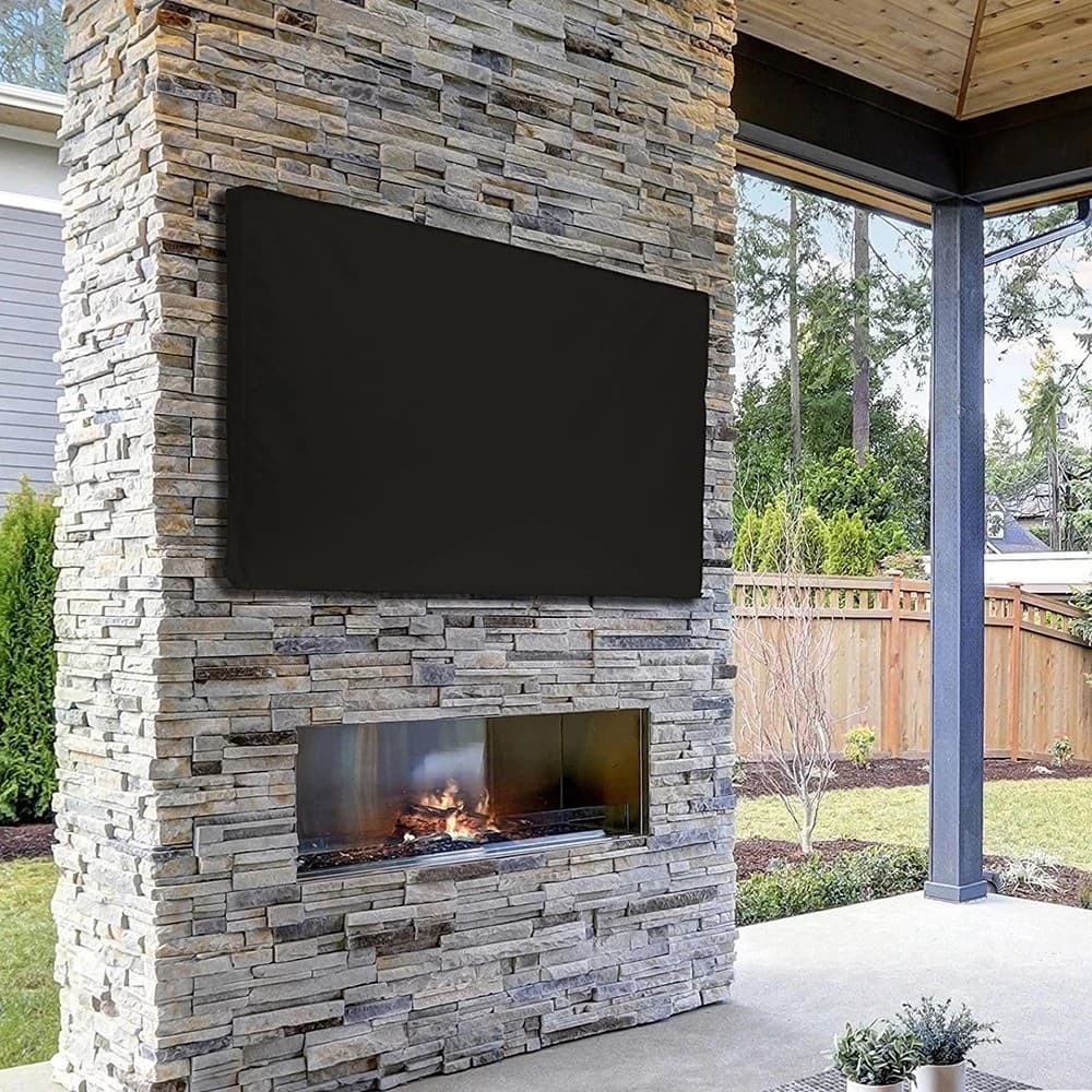 Capa de TV de Couro com revestimento Anti-risco 19 22 24 32 40 42/43 47 49/50 55 58 65 75