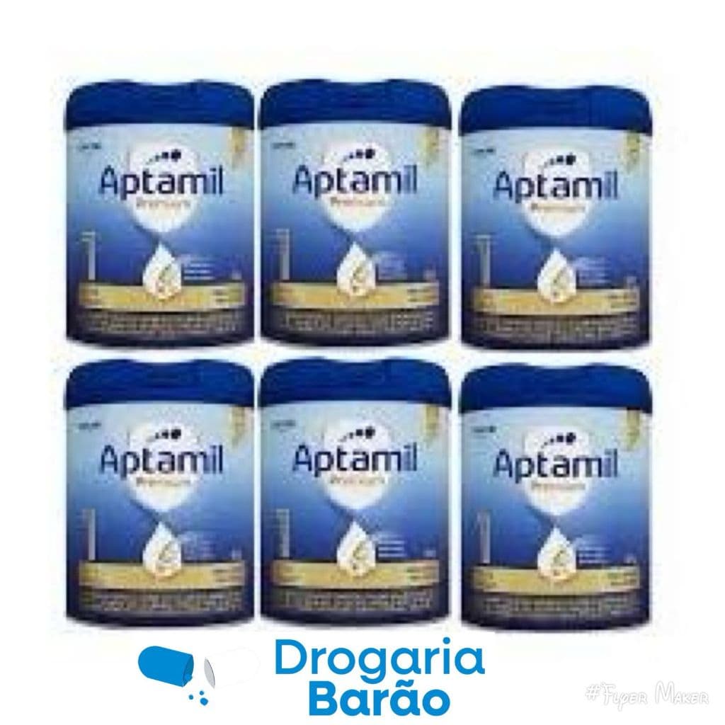 KIT C/ 6 UNIDADES APTAMIL PREMIUM 1 800G CADA LATA