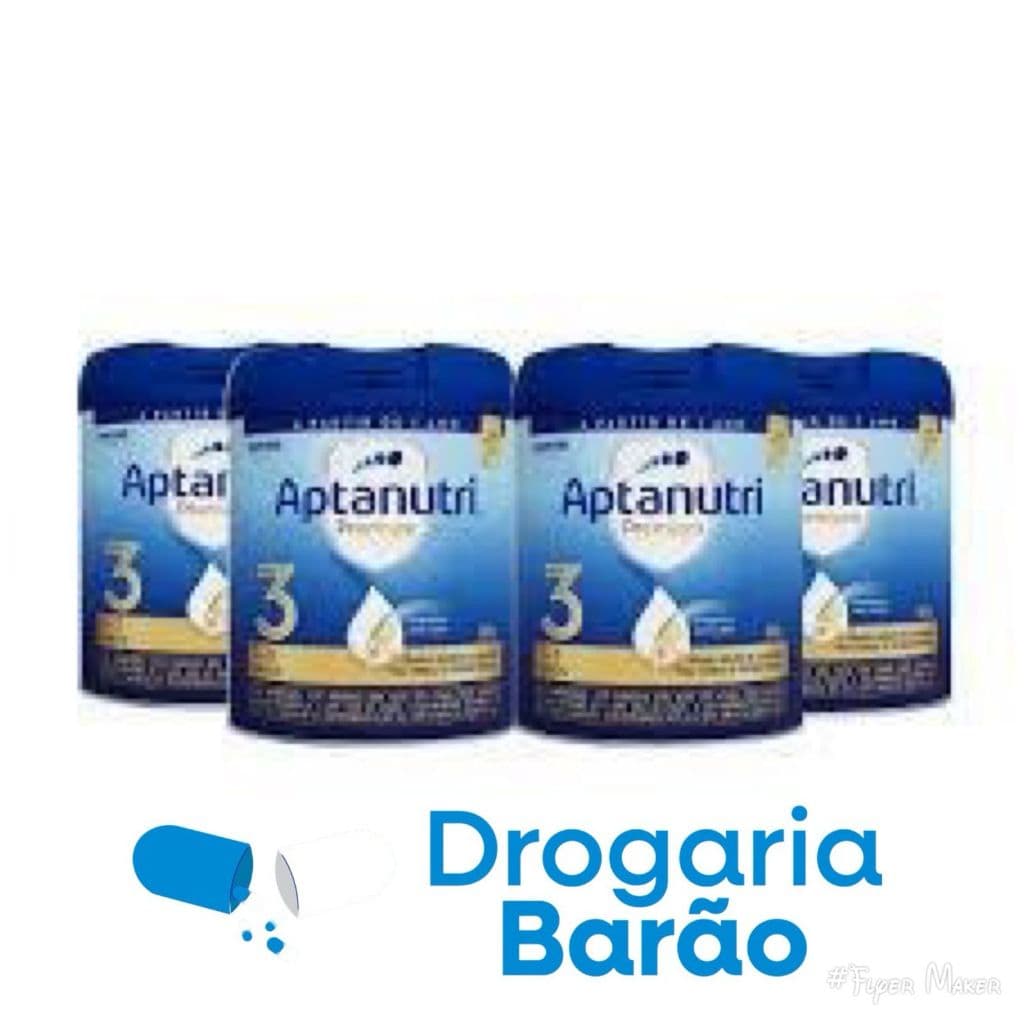kit c/ 4 latas aptanutri premium 3 800g cada lata