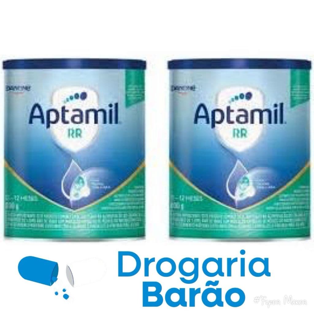 kit c/ 2 unidades aptamil RR 800g cada nova embalagem mesma formula