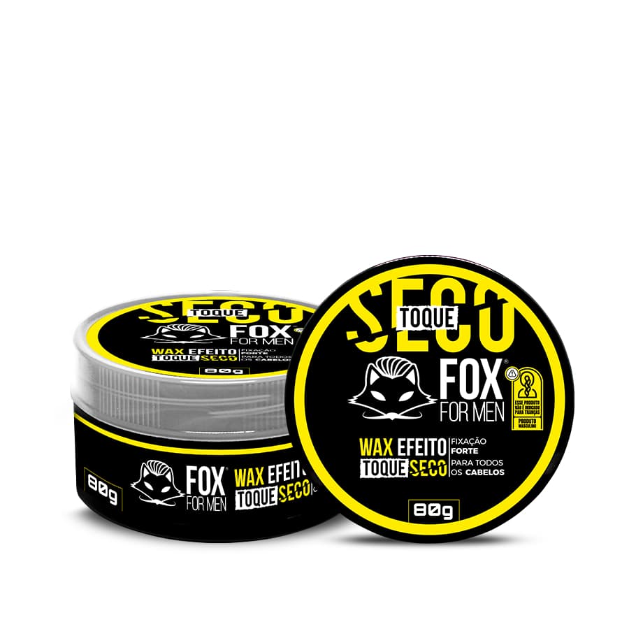 Pasta Wax Efeito Toque Seco 80g - Fox For Men