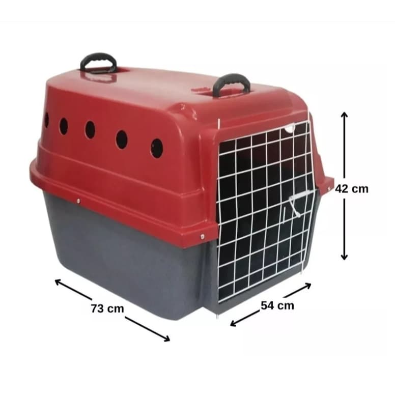 Caixa Transporte Numero 3 Cães Porte Grande Reforçada