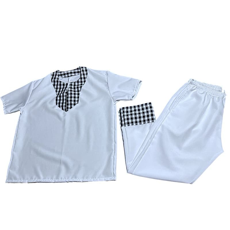 Conjunto Masculino Umbanda Preto Velho 2 Peças