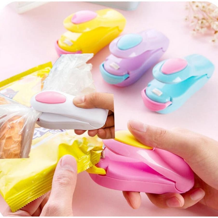 Mini Seladora Máquina De Plástico Para Auxiliar Na Cozinha Veda Comidas E Legumes