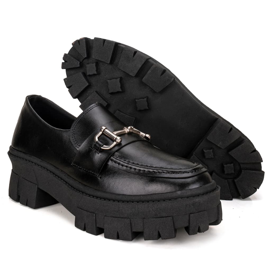 Mocassim Bridão Blogueira Tratorado Unisex Númeração Especial Rialis