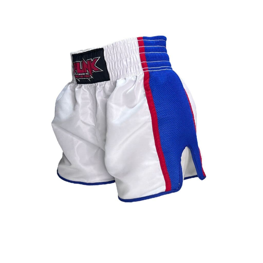 Short Muay Thai Basic Punk Tactel Branco