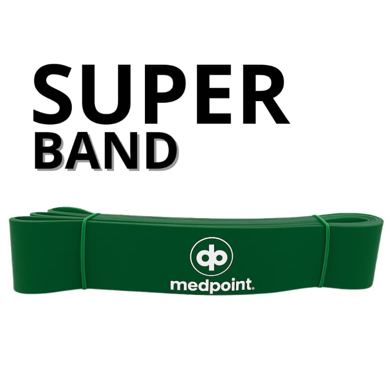 Super Band Faixa Elastica Forte 44mm Exercicio Cross Funcional Fitness Pilates Resistencia Grossa