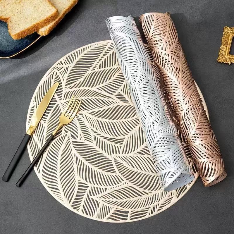 Jogo americano Kit 4 /6/8/10/12 Peças Mesa Jantar Luxo JA12922