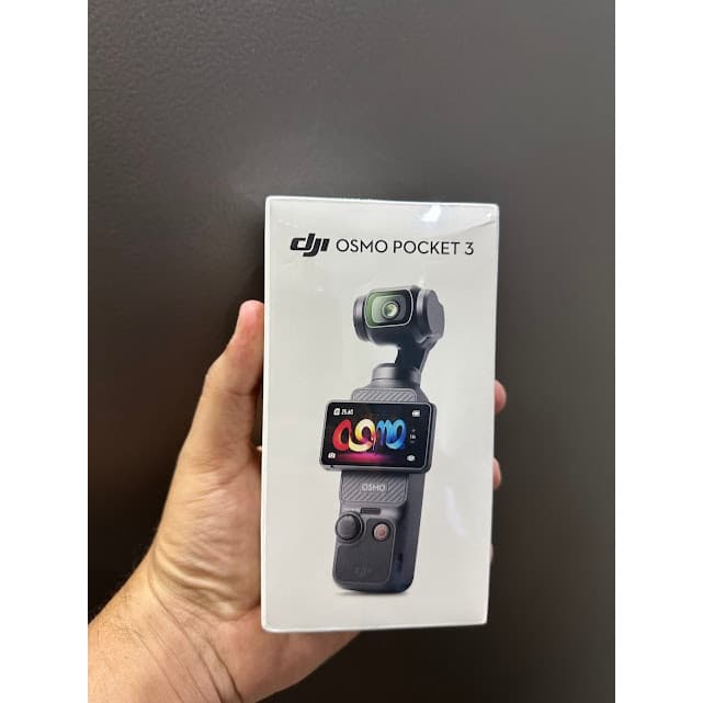 Câmera DJI Osmo Pocket 3 Nova e Lacrada