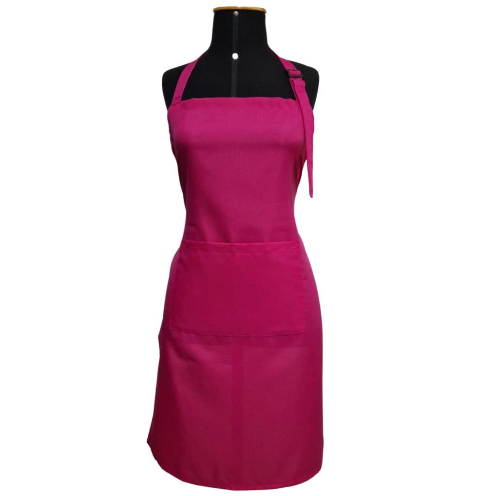 Avental com regulagem para cozinha/buffet/garçom (com bolso dianteiro) - tecido Oxford