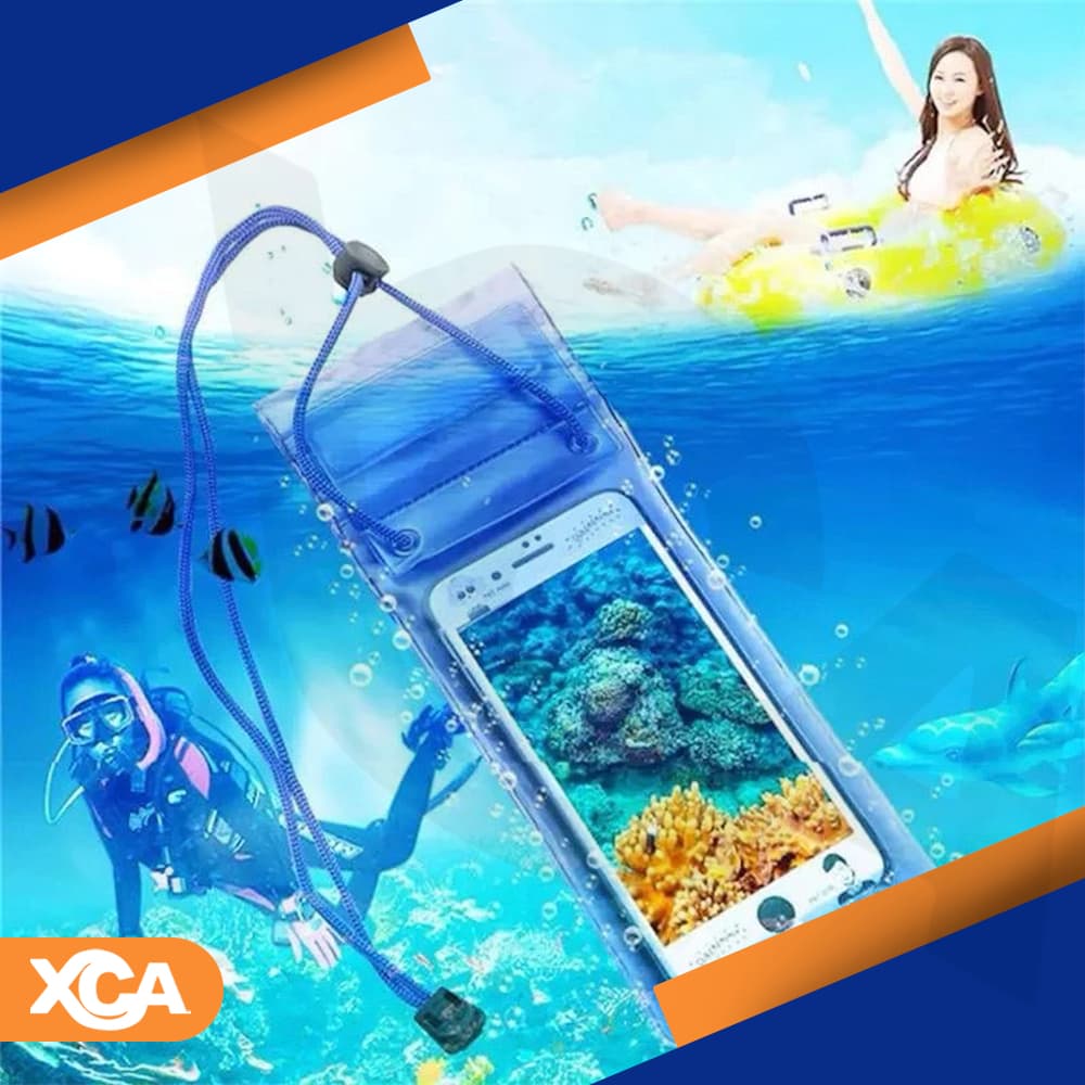Celular Impermeável Prova D'gua Capa Universal Dágua Piscina Praia Bag Aquática Chuva Proteção