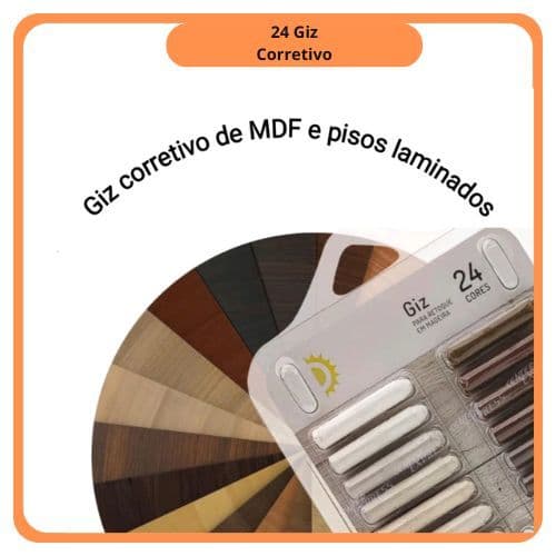 kit 24 Giz corretivos de mdf e Piso Laminados