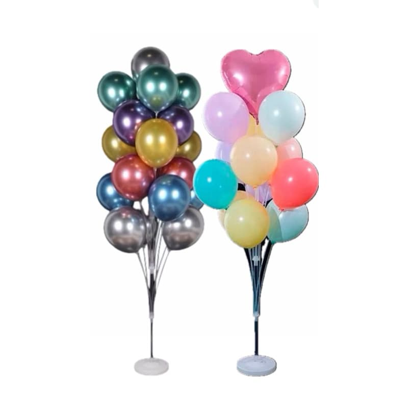 Kit c/ 2 Suporte De Chão 1,68 Cm Porta Balão Balões