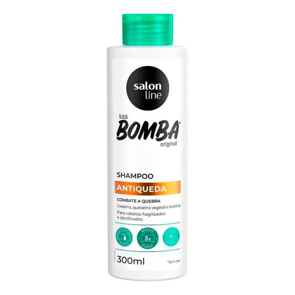 Shampoo S.O.S Bomba Antiqueda Salon Line 300ml