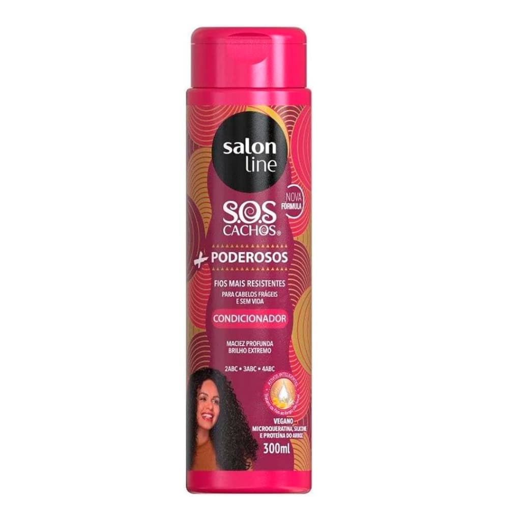 Condicionador SOS Cachos + Poderosos Salon Line 300ml