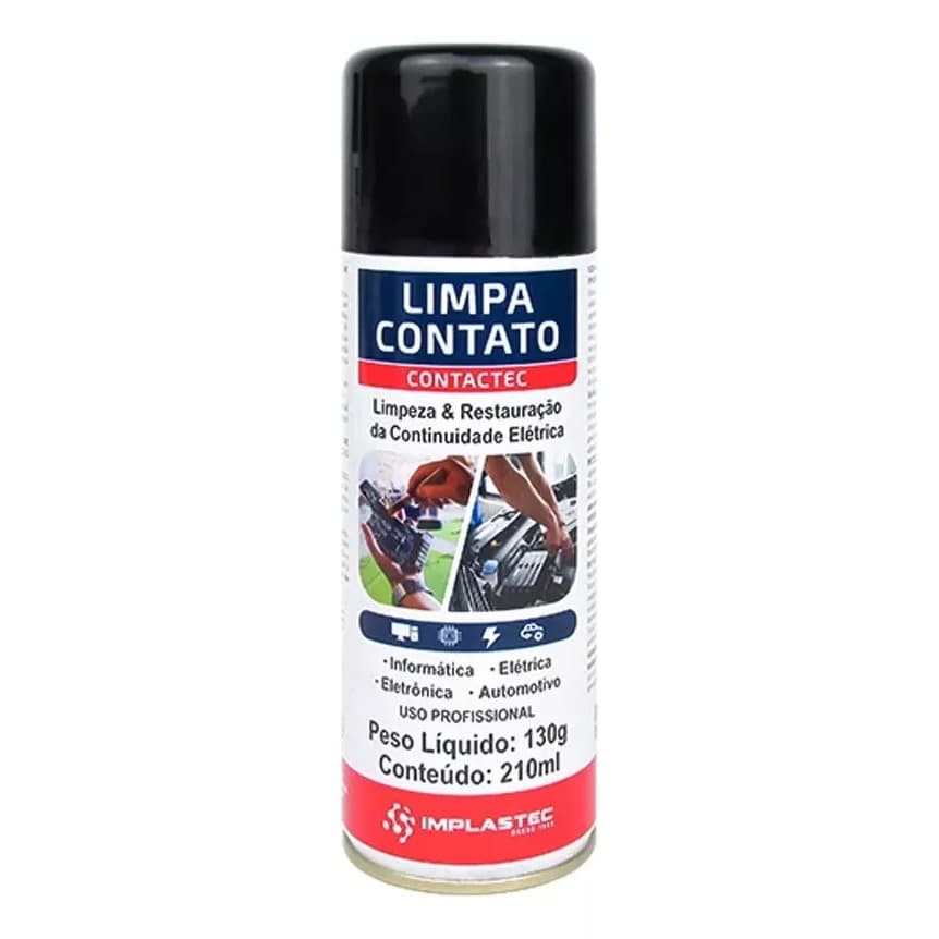 Limpa Contato Limpeza Eletrônica Contactec 210ml Com Aplicador