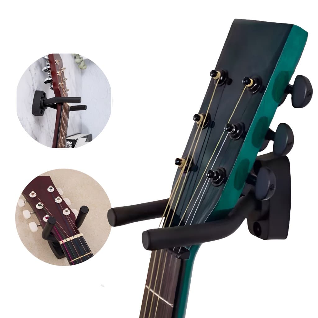 Suporte de Parade Para Violão Guitarra Baixo Ukulele Cavaco Ajustavel Com Parafusos