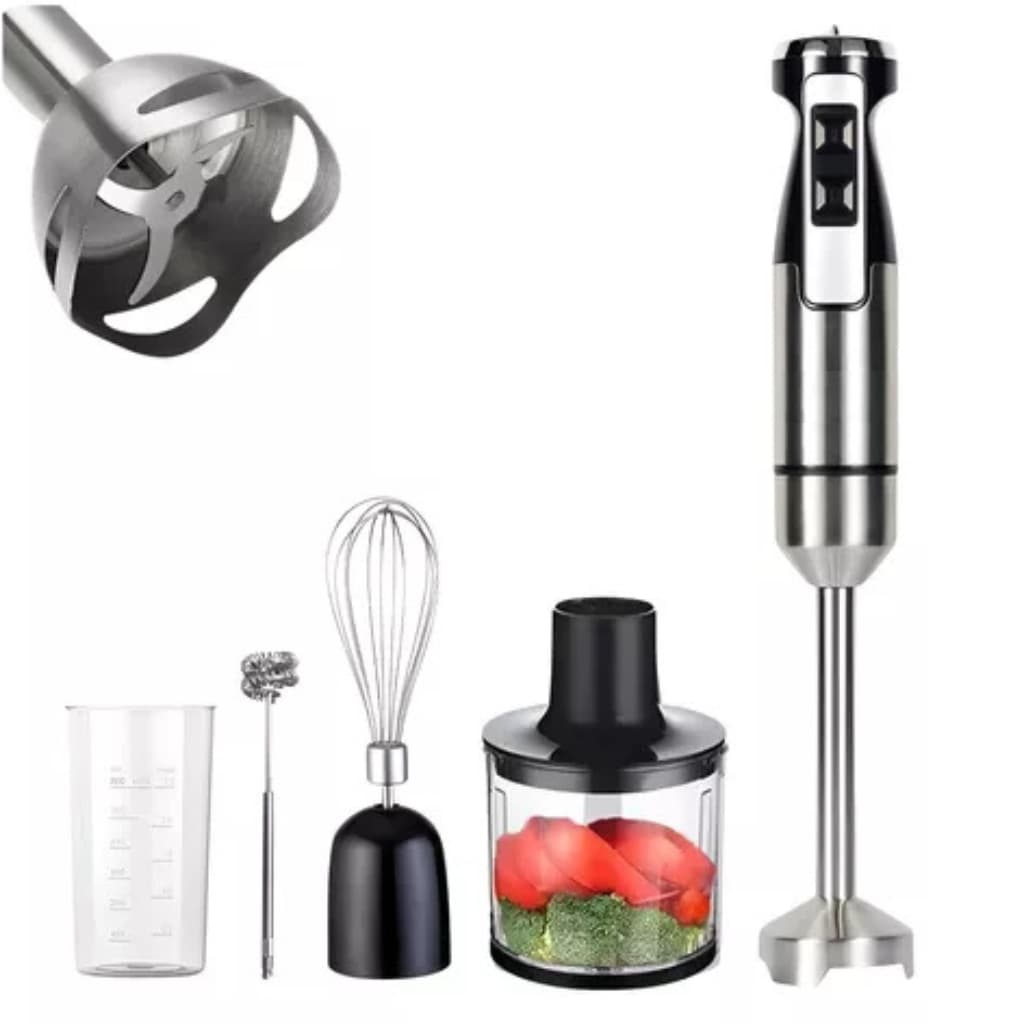 Mixer Processador Misturador Triturador Moedor Carne 5 Em 1 potencia 1000w