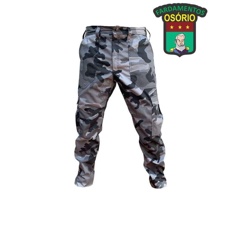 CALÇA TÁTICA / CARGO - CAMUFLADA