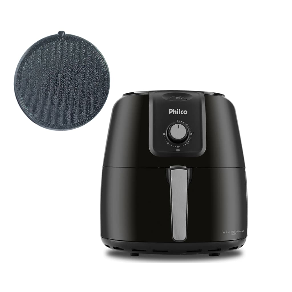 Botão Compatível Timer Air Fryer Philco 8,1L Sem Óleo 200°C PFR13P
