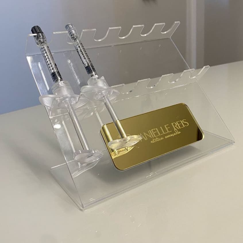 Porta Seringas Botox - Personalizado - HOF, Clínicas, Odontologia Estética, Insulina em acrílico
