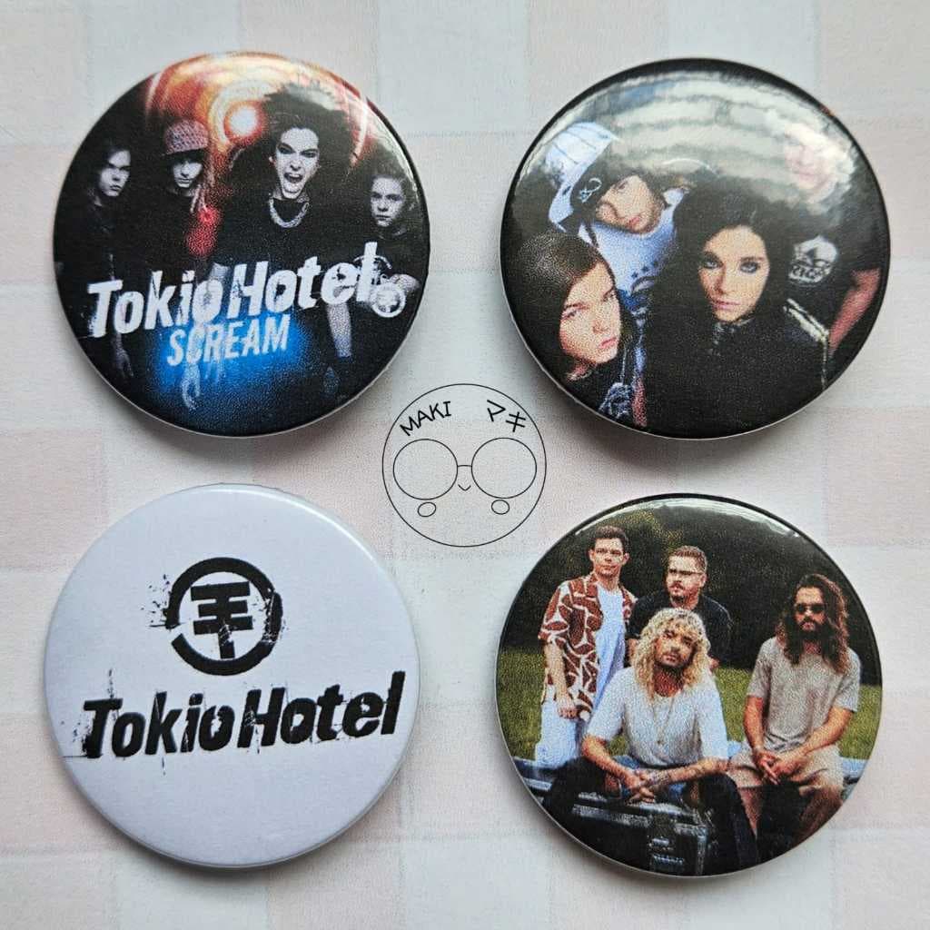 Kit Button Tokio Hotel