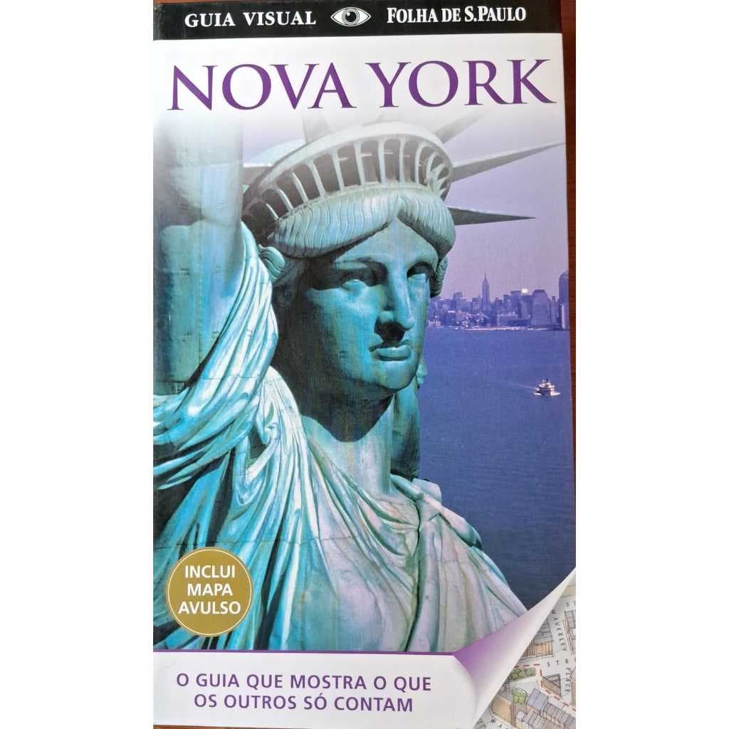 Livro Guia Visual Nova York; Dorling Kindersley; Publifolha/Folha de SP