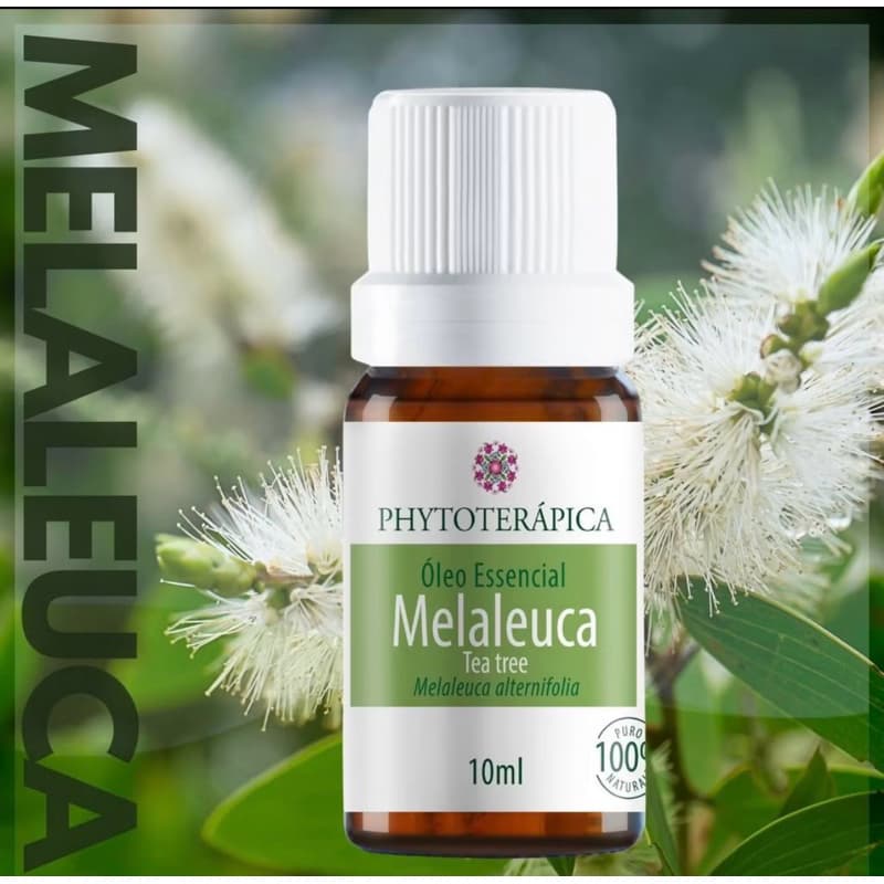 Óleo Essencial Melaleuca 10ml 100% Puro Natural