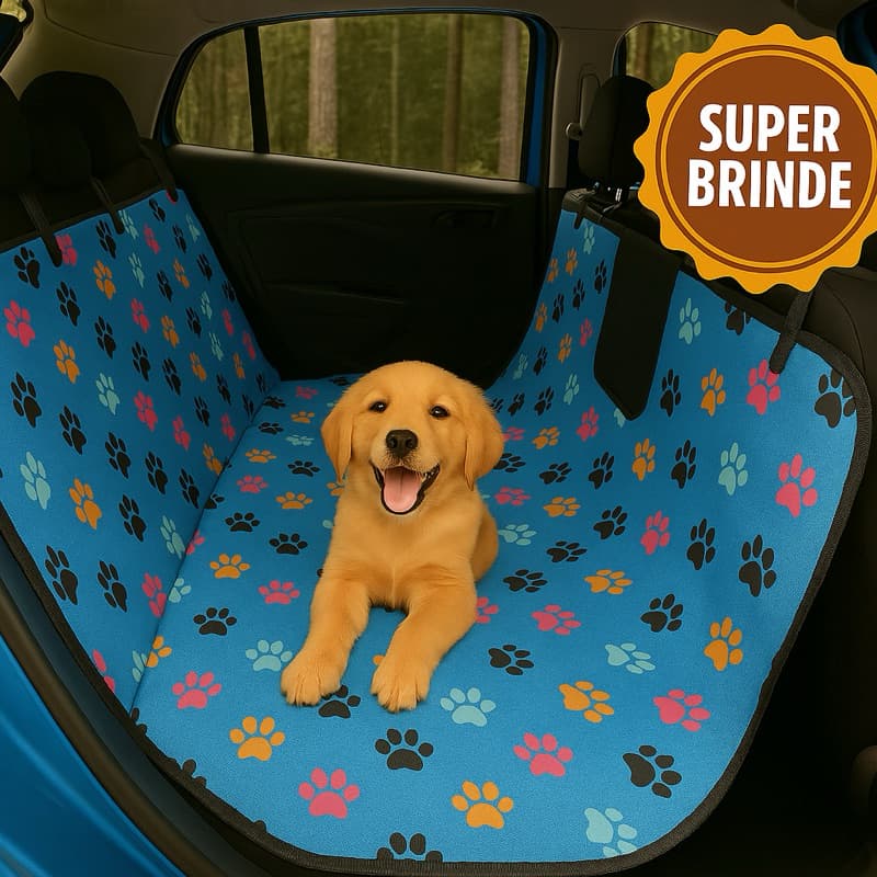 Capa Protetora Impermeável Para Banco Carro Pet Cão Gato Animais