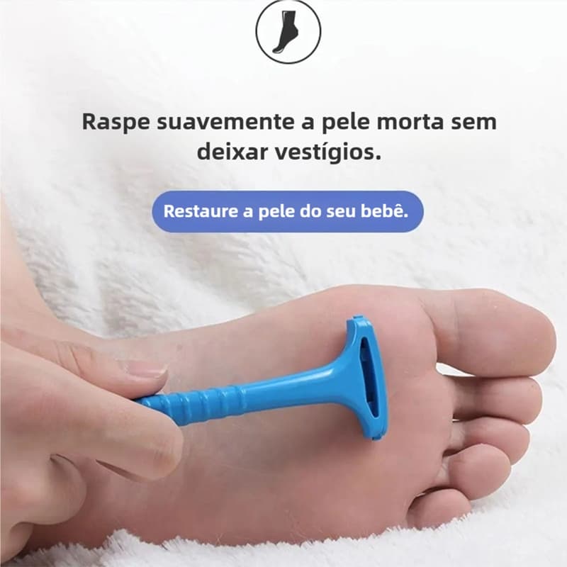 Lâmina para remoção de pele morta dos pés / cortador / raspador / acessório de pedicure
