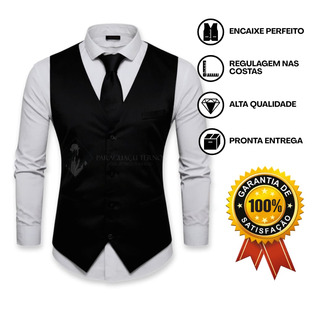 Colete de Terno | Alta Qualidade & Pronta Entrega